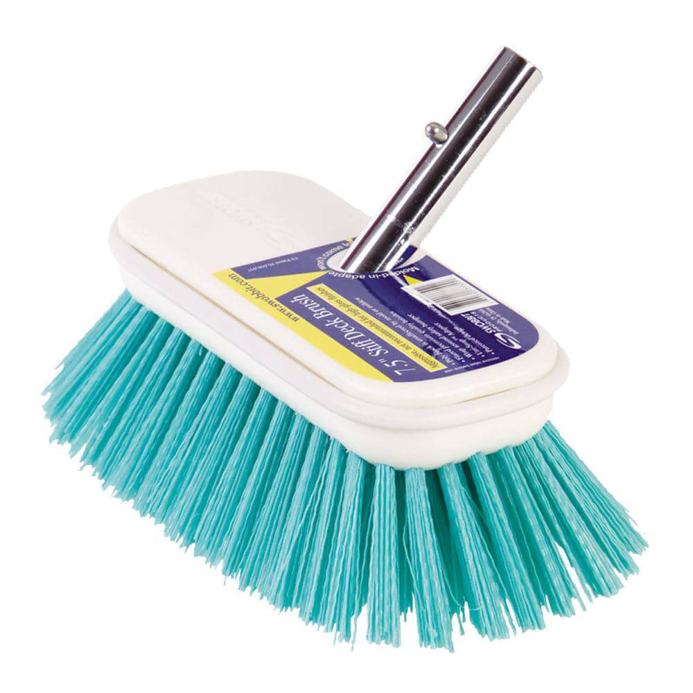 Swobbit 7.5" Stiff Cleaning Brush - Green [SW77355] - Twin Screws Marine Service