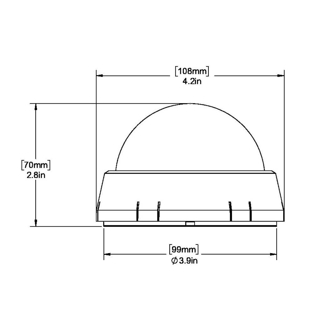 Ritchie XP-98W X-Port Tactician Compass - Surface Mount - White [XP-98W] - Twin Screws Marine Service