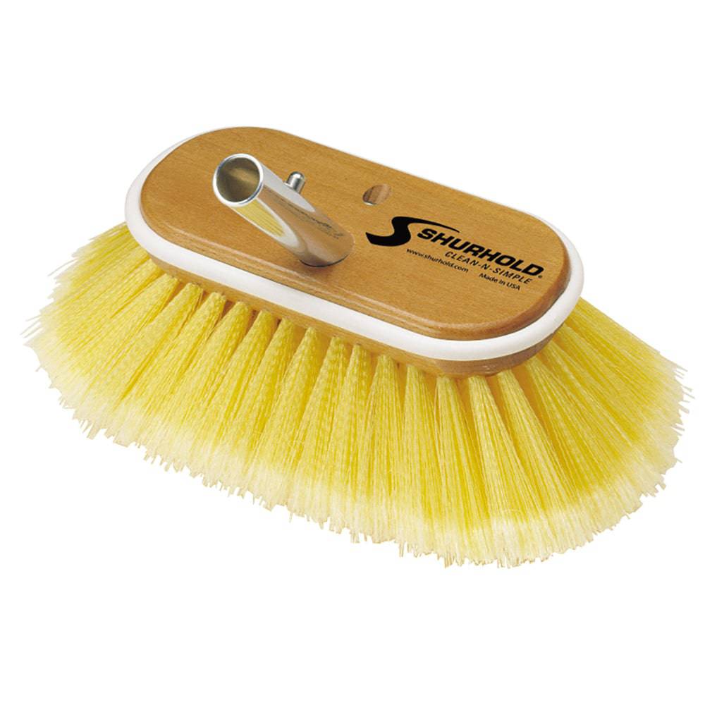 Shurhold 6" Polystyrene Soft Bristles Deck Brush [960] - Twin Screws Marine Service