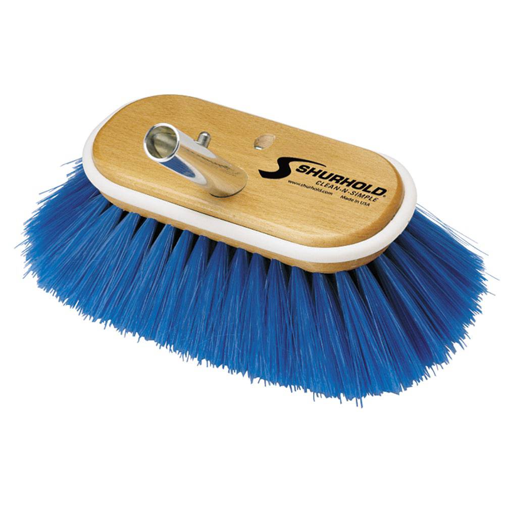 Shurhold 6" Nylon Extra Soft Bristles Deck Brush [970] - Twin Screws Marine Service