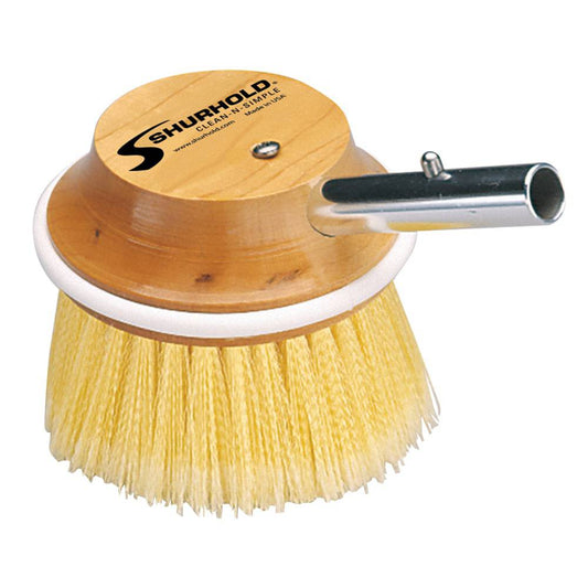 Shurhold 5" Round Polystyrene Soft Brush f/ Windows, Hulls, & Wheels [50] - Twin Screws Marine Service