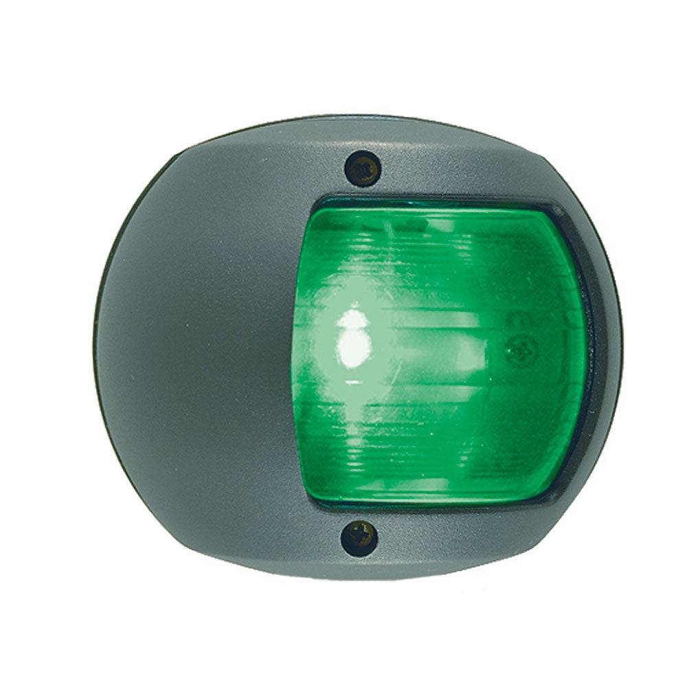 Perko LED Side Light - Green - 12V - Black Plastic Housing [0170BSDDP3] - Twin Screws Marine Service