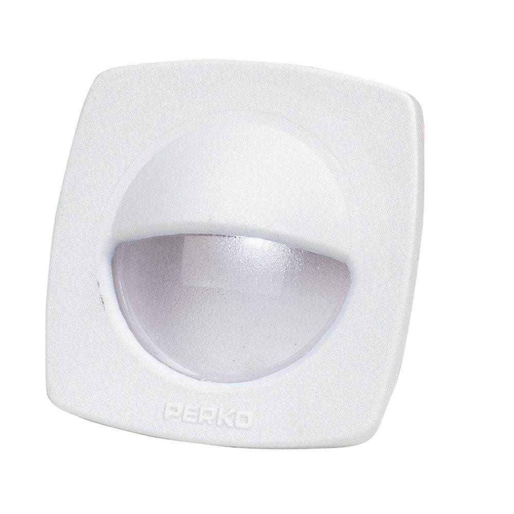 Perko LED Utility Light w/Snap-On Front Cover - White [1074DP2WHT] - Twin Screws Marine Service