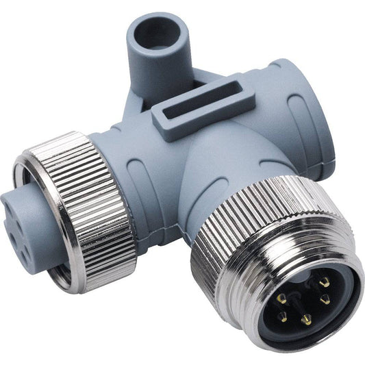 Maretron Mini 90 Deg. Male to Female Connector [ELB-NM-NF] - Twin Screws Marine Service