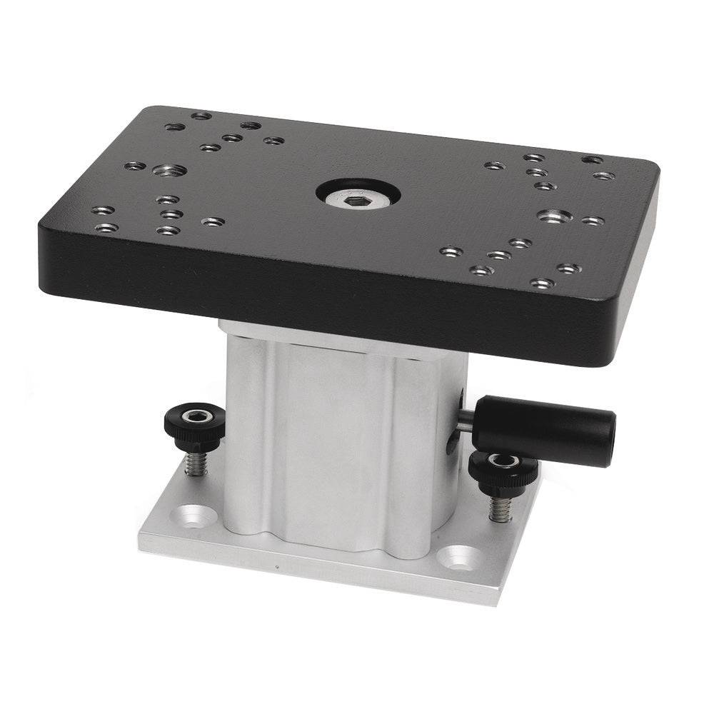 Cannon Aluminum Swivel Base Downrigger Pedestal - 4" [1904032] - Twin Screws Marine Service