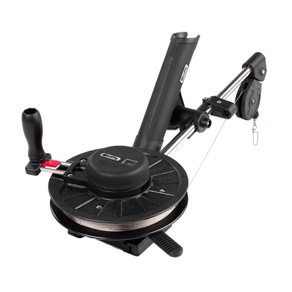 Scotty 1060 Depthking Manual Downrigger w/Rod Holder [1060DPR] - Twin Screws Marine Service