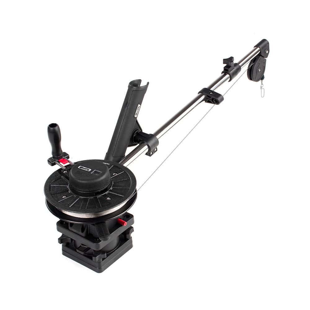 Scotty 1091 Telescoping 60" Longarm Combo Manual Downrigger w/ Swivel Base [1091] - Twin Screws Marine Service
