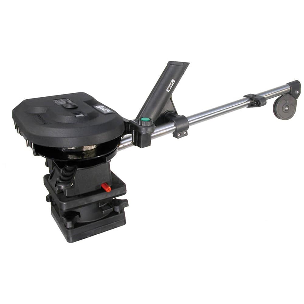 Scotty 1101 Depthpower 30" Electric Downrigger w/Rod Holder & Swivel Base [1101] - Twin Screws Marine Service