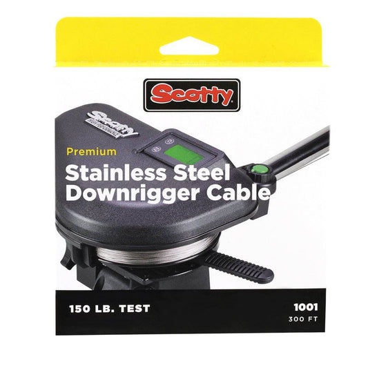Scotty 400ft Premium Stainless Steel Replacement Cable [1002K] - Twin Screws Marine Service
