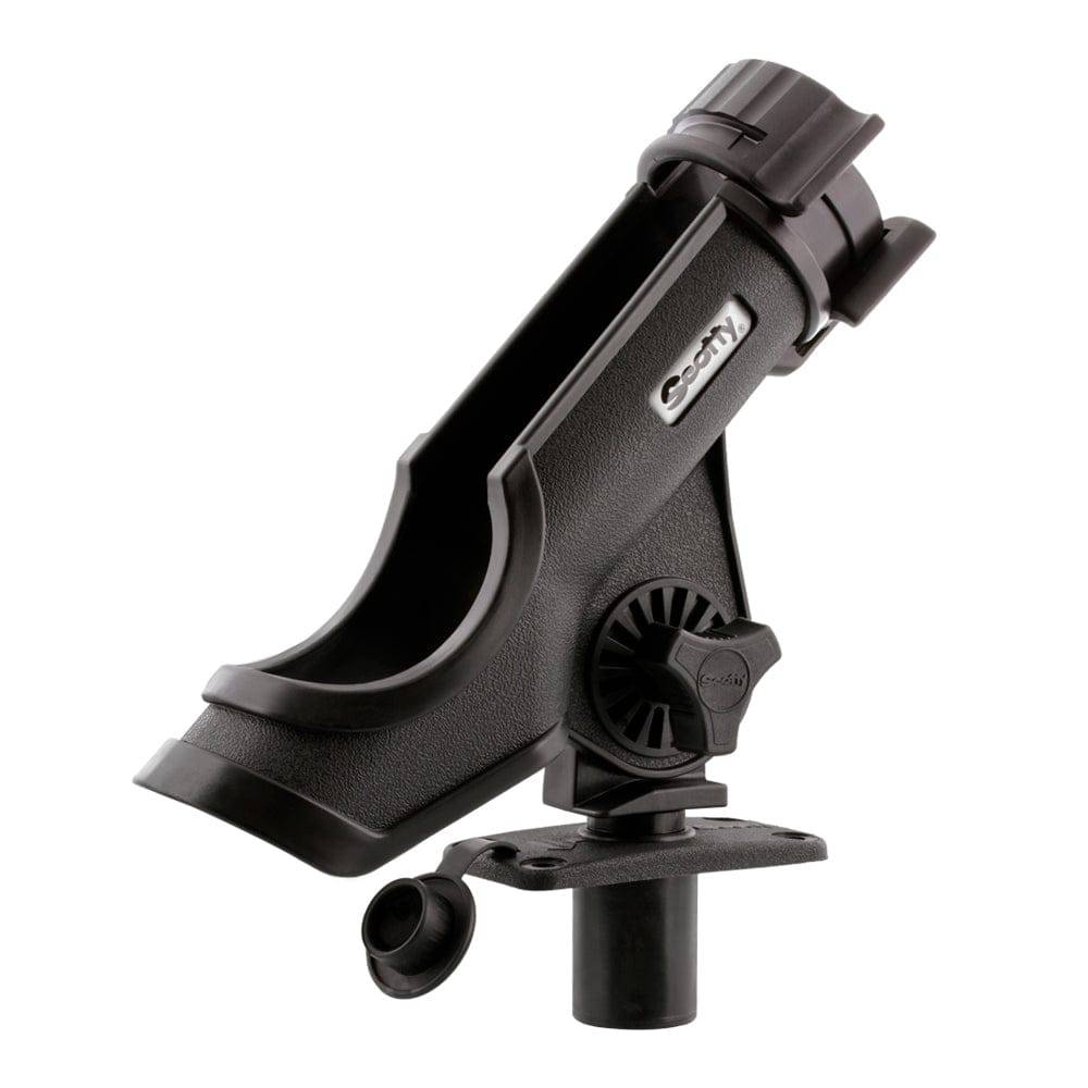 Scotty Powerlock Rod Holder Black w/244 Flush Deck Mount [231-BK] - Twin Screws Marine Service