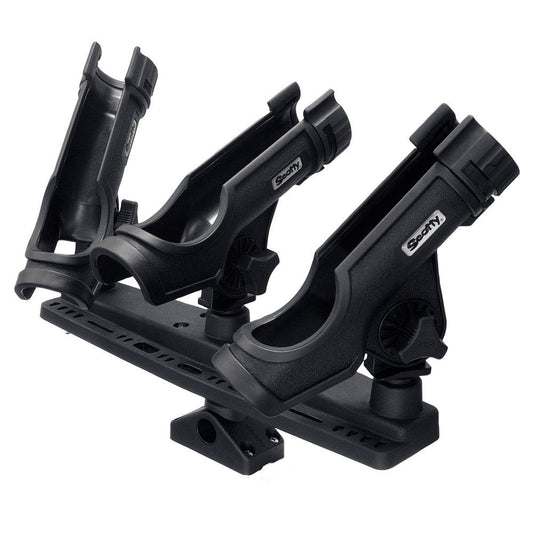 Scotty Triple Rod Holder w/3 230 Power Lock Rod Holders [256] - Twin Screws Marine Service