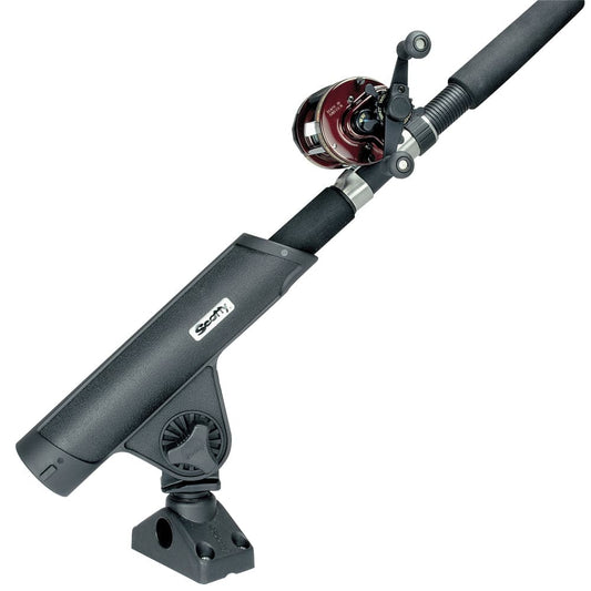 Scotty Rodmaster II Rod Holder w/241 Deck/Side Mount - Black [350] - Twin Screws Marine Service