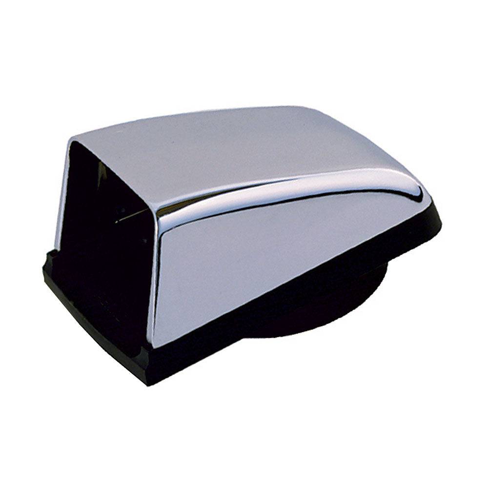 Perko Chromalex Cowl Vent - 3" Duct - Chrome Plated Zinc [1312DP0CHR] - Twin Screws Marine Service