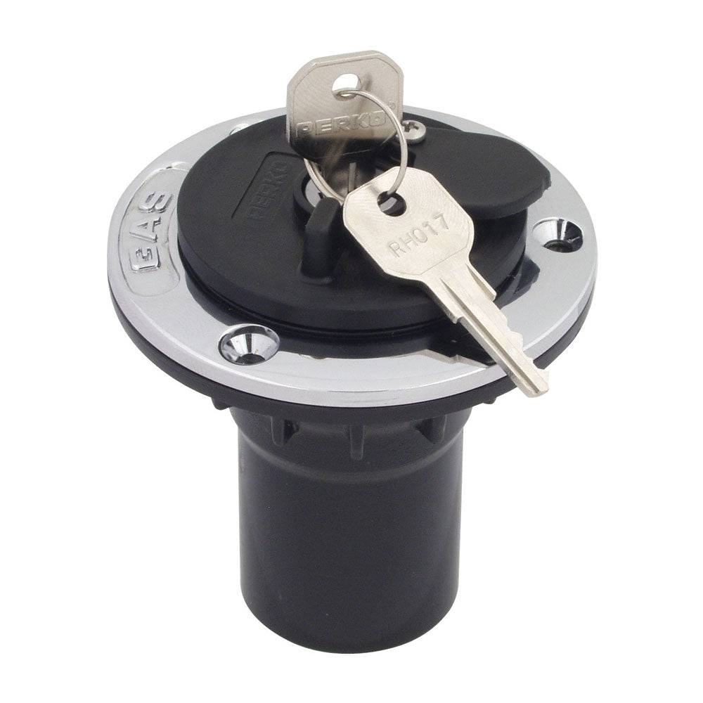 Perko Gas Fill w/ Locking Cap f/ 1-1/2" Hose [0599DPGCHR] - Twin Screws Marine Service