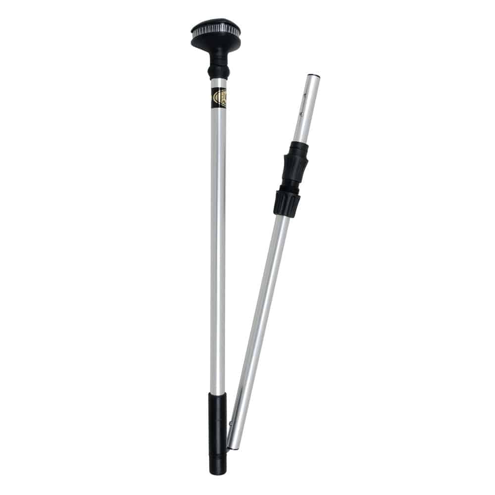 Perko Stealth Series - Universal Replacement Folding Pole Light - 48" [1349DP6CHR] - Twin Screws Marine Service