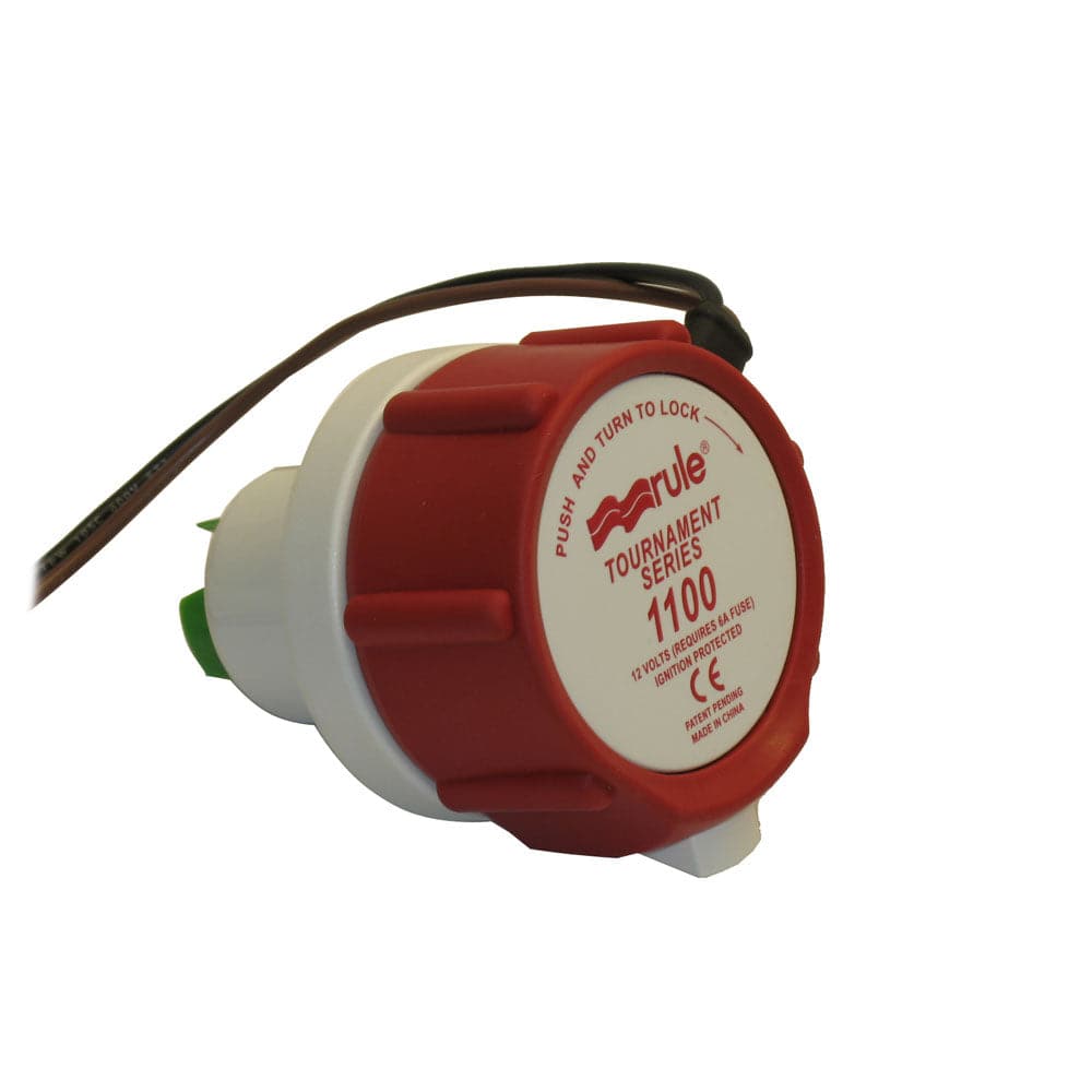 Rule 1100 Replacement Motor F/ Tournament Series Livewell Pump [47DR] - Twin Screws Marine Service
