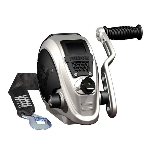 Fulton F2 Trailer Winch 2,000 lbs. w/Strap [FW20000101] - Twin Screws Marine Service