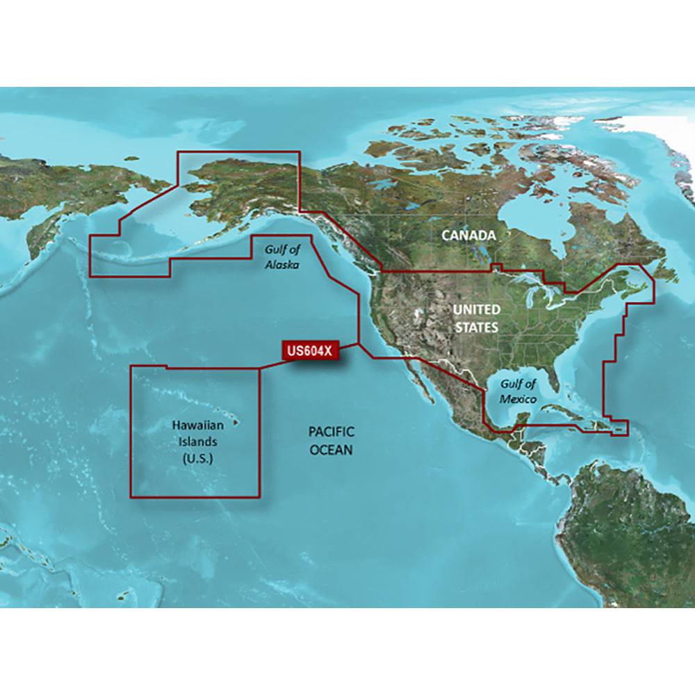 Garmin BlueChart g3 HD - HXUS604x - US All  Canadian West - microSD/SD [010-C1018-20] - Twin Screws Marine Service