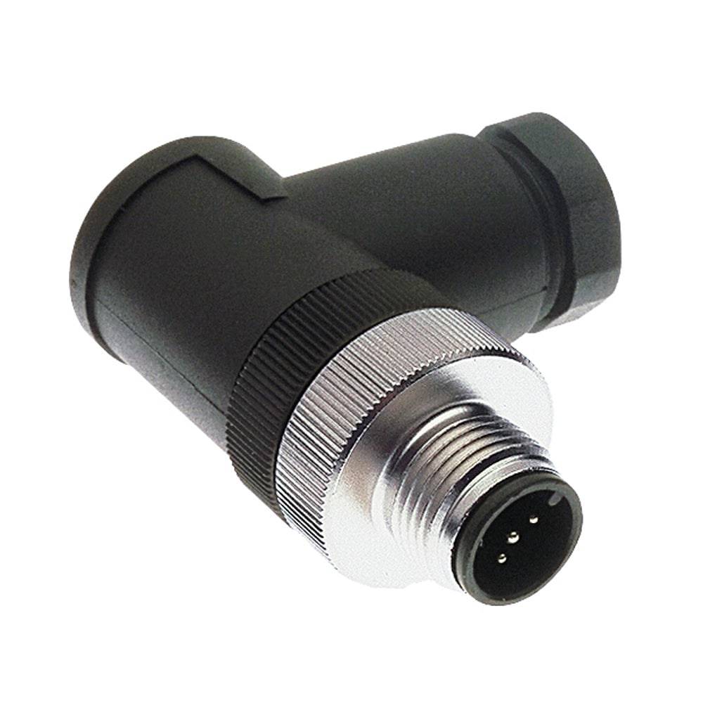 Maretron Micro/Mid Field Attachable Connector 90 Male [FA-CM-90] - Twin Screws Marine Service
