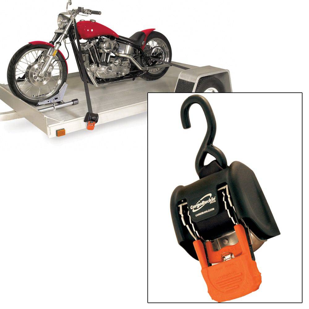 CargoBuckle G3 Retractable Ratchet Tie-Down - 2" x 72" - Pair [F18800] - Twin Screws Marine Service