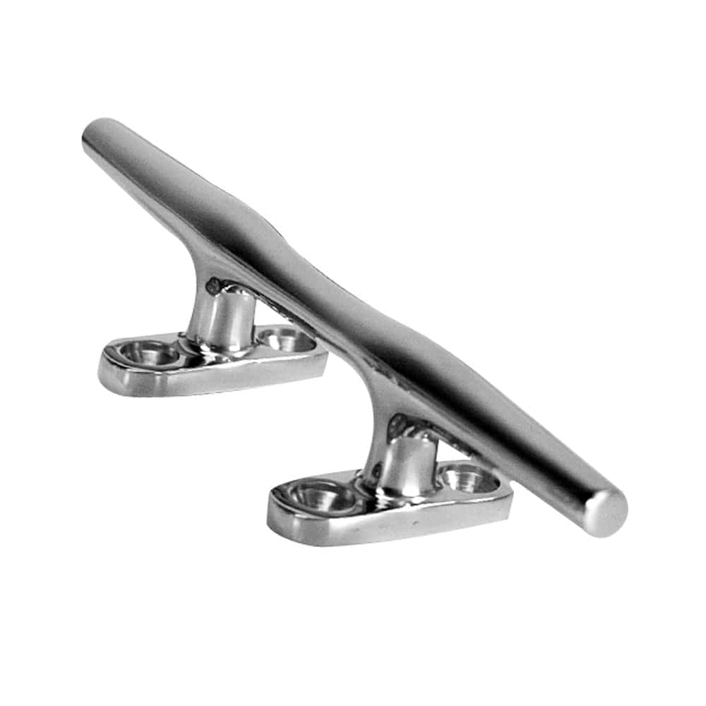 Whitecap Hollow Base Stainless Steel Cleat - 8" [6010C] - Twin Screws Marine Service