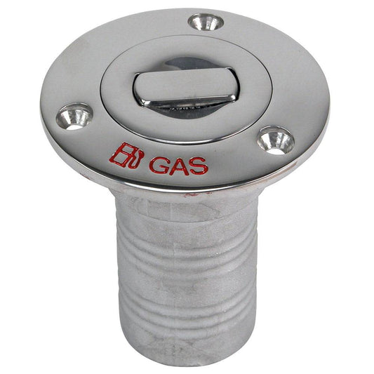 Whitecap Bluewater Push Up Deck Fill - 1-1/2" Hose - Gas [6993CBLUE] - Twin Screws Marine Service