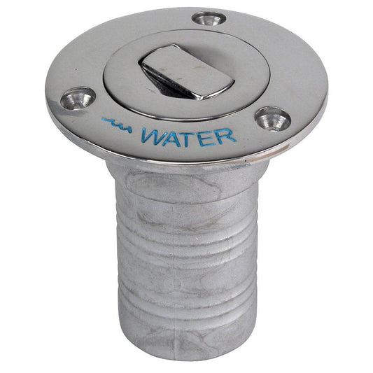 Whitecap Bluewater Push Up Deck Fill - 1-1/2" Hose - Water [6995CBLUE] - Twin Screws Marine Service