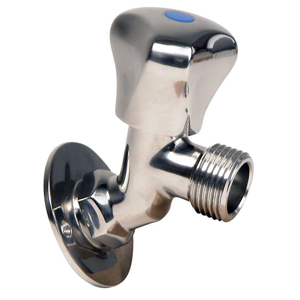 Whitecap S.S. Faucet 2-3/16" Base 3-3/16" Depth [P-2456C] - Twin Screws Marine Service