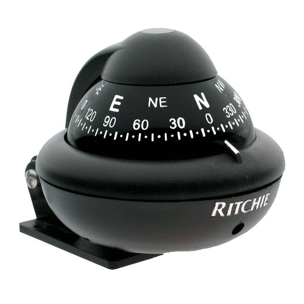 Ritchie X-10B-M RitchieSport Compass - Bracket Mount - Black [X-10B-M] - Twin Screws Marine Service