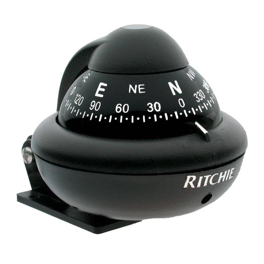 Ritchie X-10B-M RitchieSport Compass - Bracket Mount - Black [X-10B-M] - Twin Screws Marine Service