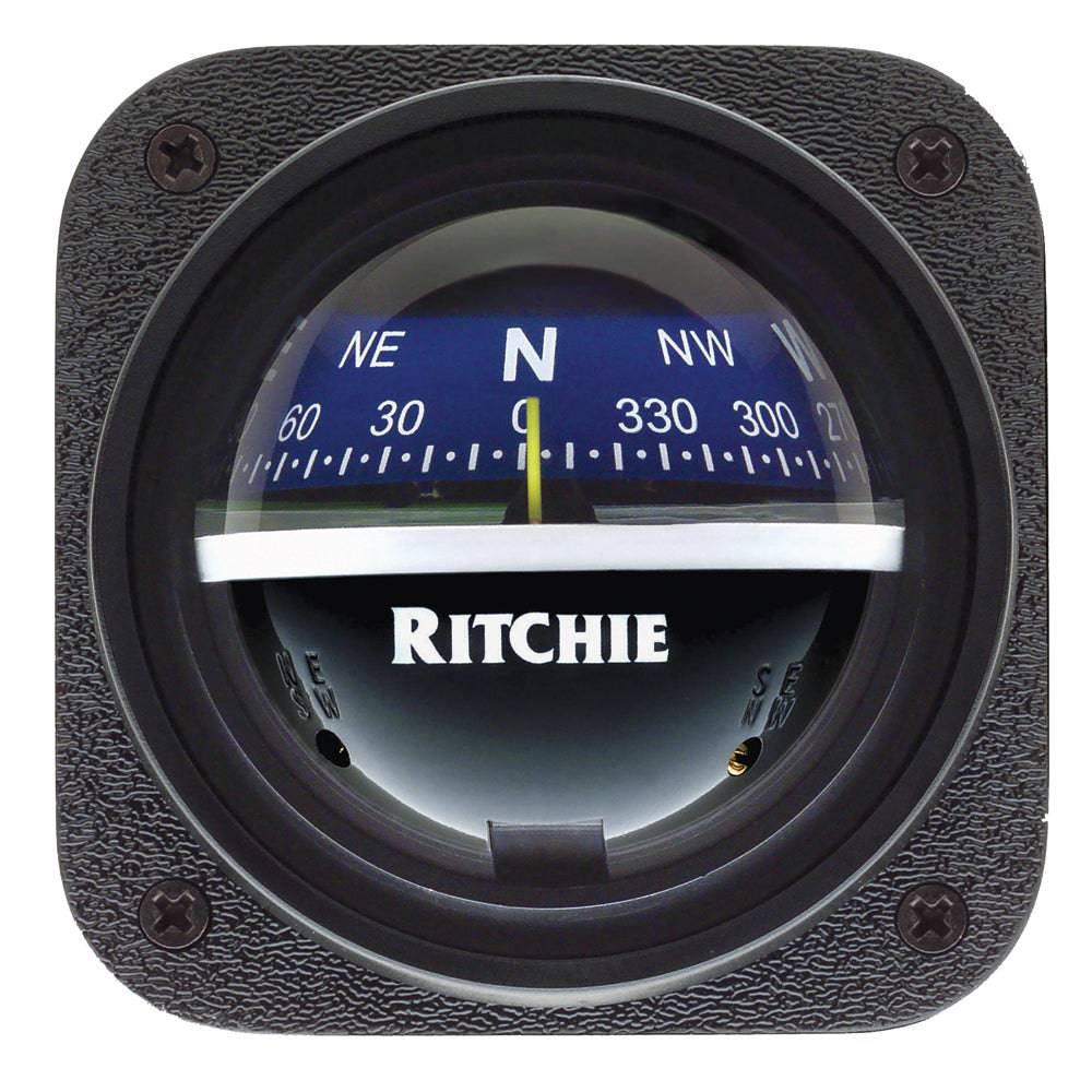 Ritchie V-537B Explorer Compass - Bulkhead Mount - Blue Dial [V-537B] - Twin Screws Marine Service