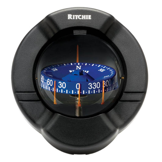 Ritchie SS-PR2 SuperSport Compass - Dash Mount - Black [SS-PR2] - Twin Screws Marine Service