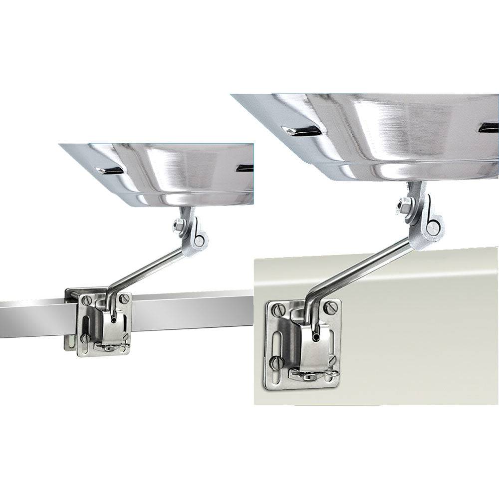 Magma Marine Kettle Bulkhead or Square/Flat Rail Mount [A10-240] - Twin Screws Marine Service