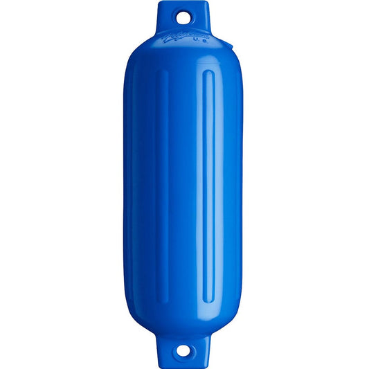 Polyform G-4 Twin Eye Fender 6.5" x 22" - Blue [G-4-BLUEWO] - Twin Screws Marine Service