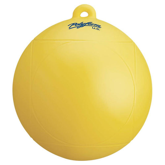 Polyform Water Ski Series Buoy - Yellow [WS-1-YELLOW] - Twin Screws Marine Service