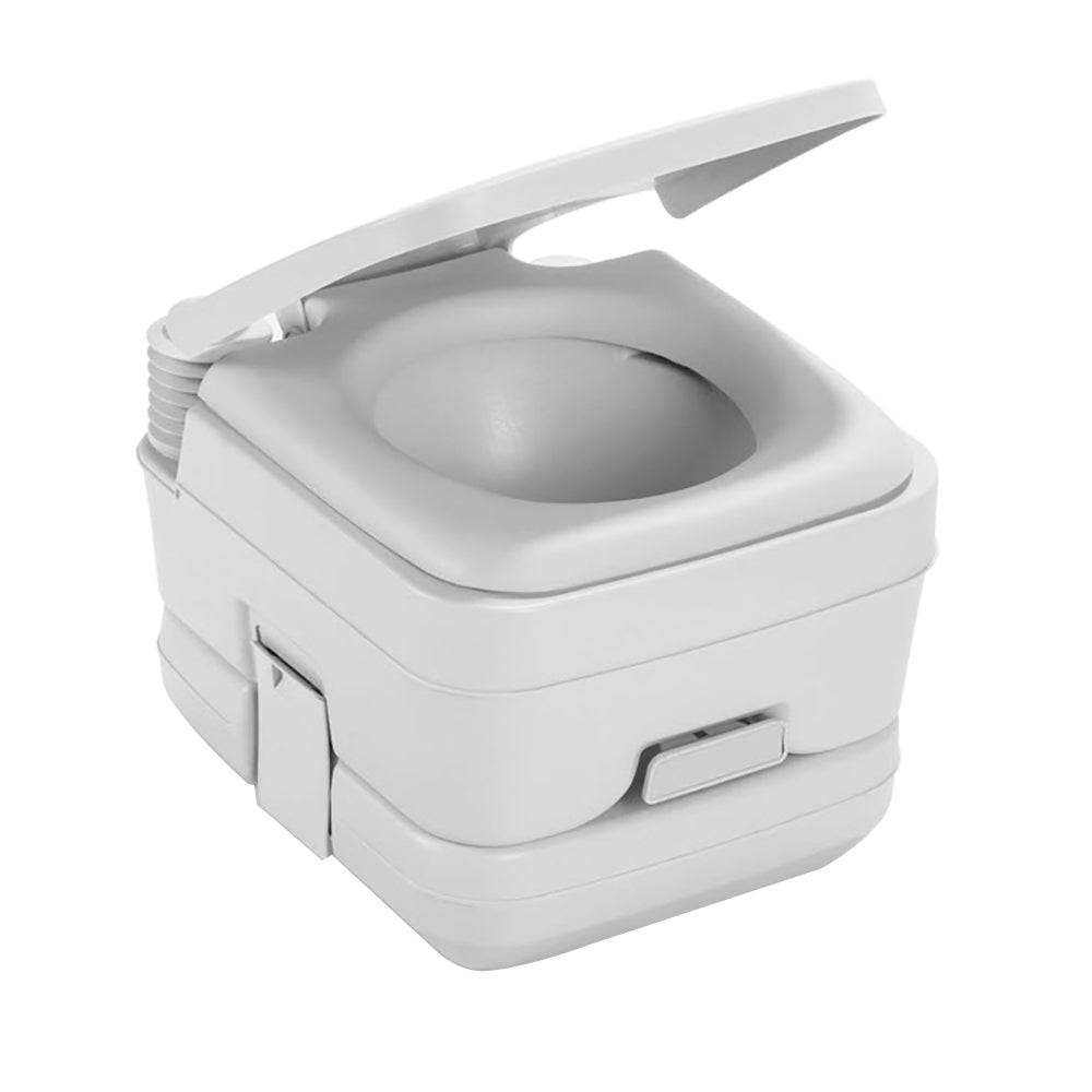 Dometic 964 MSD Portable Toilet w/Mounting Brackets - 2.5 Gallon - Platinum [311196406] - Twin Screws Marine Service
