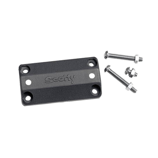 Scotty 242 Rail Mounting Adapter 7/8"-1" - Black [242-BK] - Twin Screws Marine Service