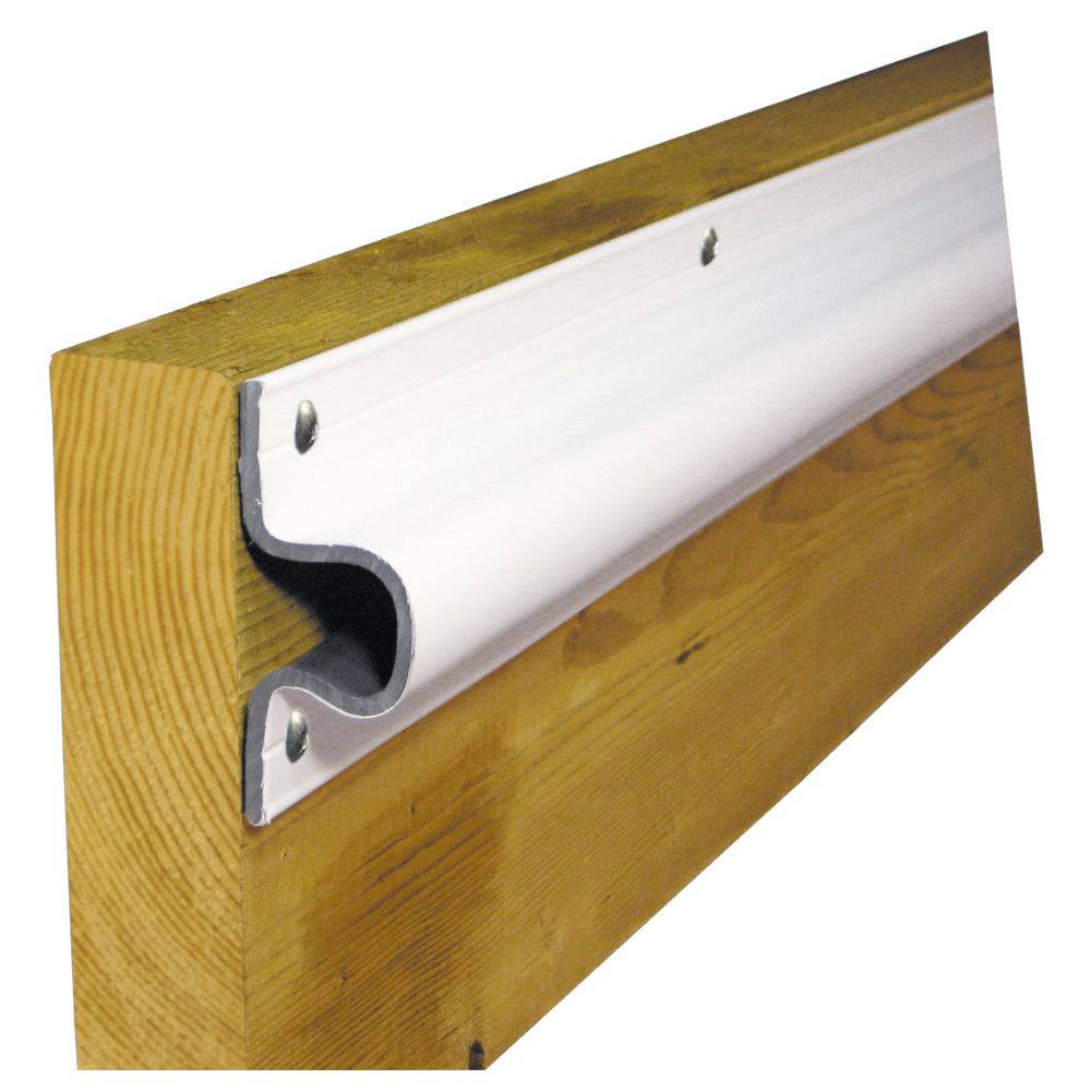 Dock Edge "C" Guard Economy PVC Profiles 10ft Roll - White [1132-F] - Twin Screws Marine Service