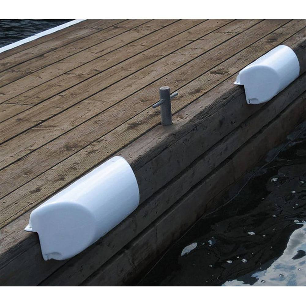 Dock Edge Dolphin Dockside Bumper 7" x 16" Straight - White [1060-W-F] - Twin Screws Marine Service