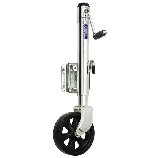 Fulton 1500 lbs. Swing Away Bolt on Single Wheel Jack [XP15L 0101] - Twin Screws Marine Service