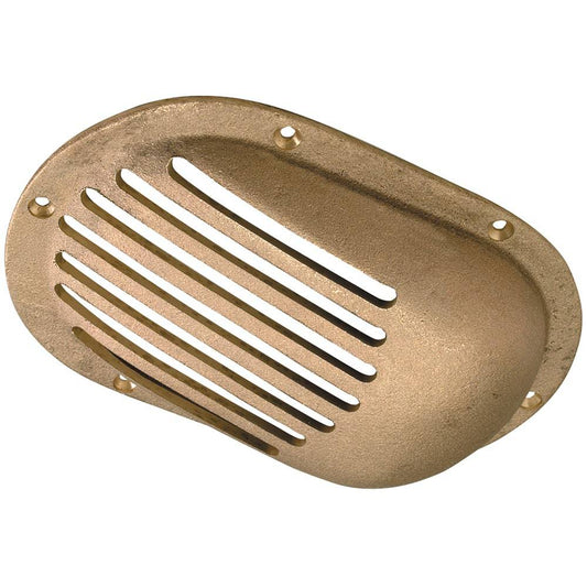Perko 6-1/4" x 4-1/4" Scoop Strainer Bronze MADE IN THE USA [0066DP3PLB] - Twin Screws Marine Service