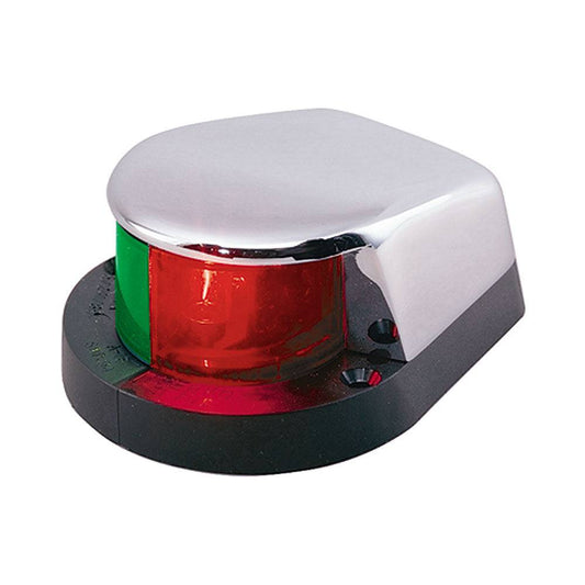 Perko 12V Bi-Color Bow Light Black Base Chrome Plated Top MADE IN THE USA [1310DP0CHR] - Twin Screws Marine Service