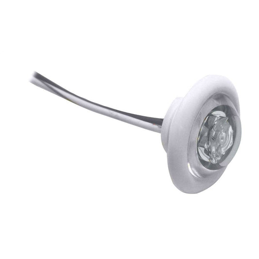 Innovative Lighting LED Bulkhead/Livewell Light "The Shortie" White LED w/ White Grommet [011-5540-7] - Twin Screws Marine Service