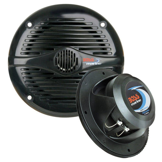 Boss Audio 6.5" MR60B Speakers - Black - 200W [MR60B] - Twin Screws Marine Service