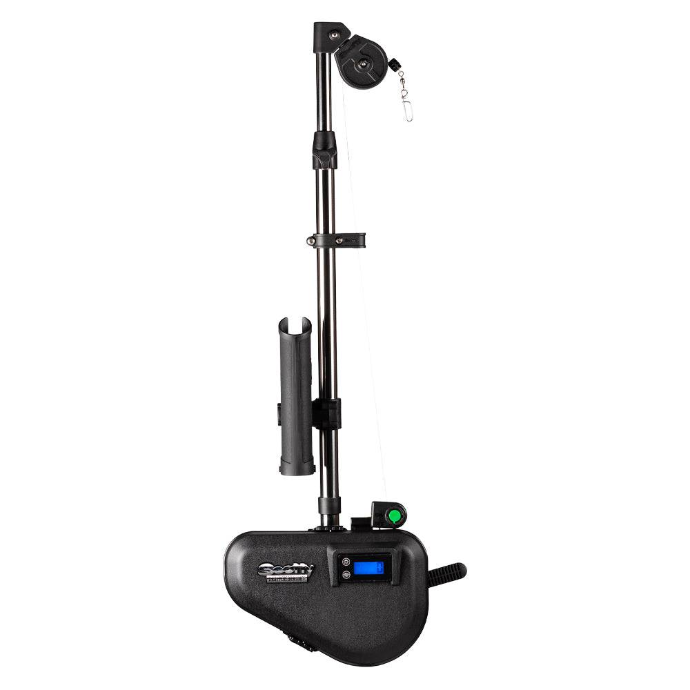 Scotty 2106 HP Depthpower Electric Downrigger 60 SS Telescoping Boom w/Swivel Base - Single Rod Holder [2106] - Twin Screws Marine Service