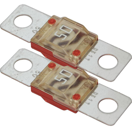 Blue Sea 5252 MIDI/AMI Fuse 50 Amp - Pair [5252] - Twin Screws Marine Service