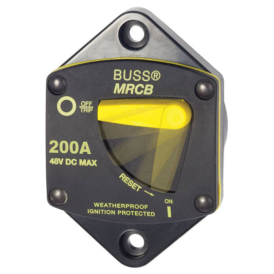 Blue Sea 7049 200 Amp Panel Mount 187 Series Circuit Breaker [7049] - Twin Screws Marine Service