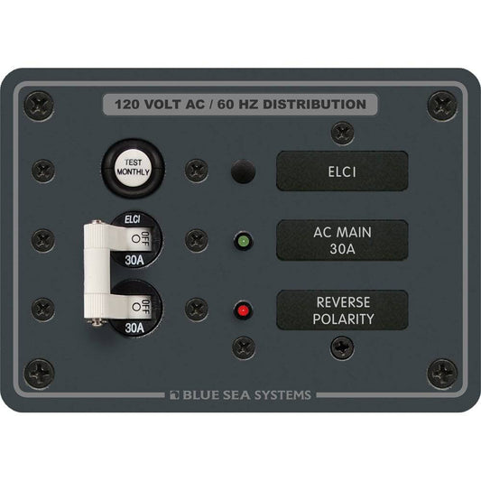Blue Sea 8100 ELCI GFCI Panel [8100] - Twin Screws Marine Service