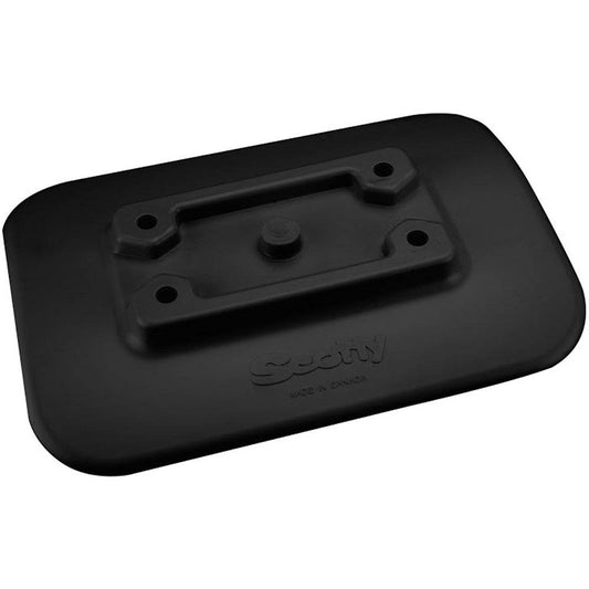 Scotty 341-BK Glue-On Mount Pad f/Inflatable Boats - Black [341-BK] - Twin Screws Marine Service