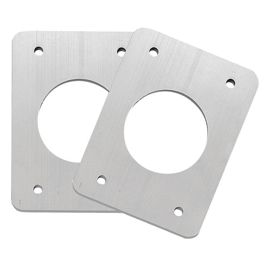 TACO Backing Plates f/Grand Slam Outriggers - Anodized Aluminum [BP-150BSY-320-1] - Twin Screws Marine Service